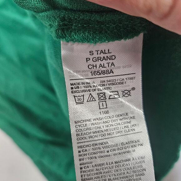 NWT Old Navy Fit & Flare Crepe Mini Dress in Green Mangrove - Picture 5 of 8